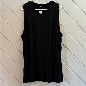 LANE BRYANT Black Tunic Tank